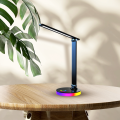 lampa biurkowa LED 5W czarna zmienna barwa światła dekoracyjne światło RGB