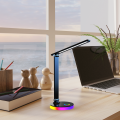 lampa biurkowa LED 5W czarna zmienna barwa światła dekoracyjne światło RGB
