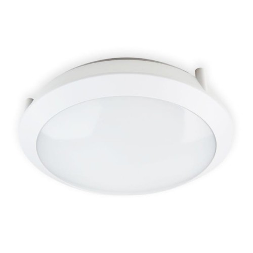 Plafon z czujnikiem ruchu biały LED 24W hermetyczny IP66 barwa neutralna 4000K