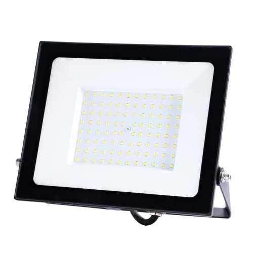  Naświetlacz czarny LED 100W 6500K barwa zimna IP65