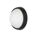 Oprawa zewnętrzna plafon ścienno-sufitowy LED średnica 17cm  czarny
