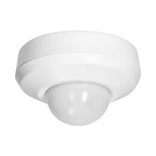  Czujnik ruchu i obecności 360st, IP44, 2000W, dodatkowa baza montażowa, 3 sensory, biały