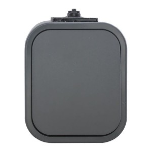 Łącznik włącznik natynkowy szary IP54 10A 250V