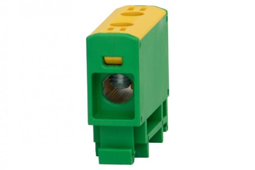 Listwa zaciskowa ZUG na szynę TH 1-torowy 2,5mm2-35mm2 Al/Cu Zółto-zielony