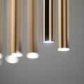 PIANO BLACK GOLD LAMPA WISZACA 12 10119 TK Lighting
