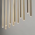 PIANO BLACK GOLD LAMPA WISZACA 12 10119 TK Lighting