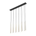 PIANO BLACK GOLD LAMPA WISZACA 12 10119 TK Lighting