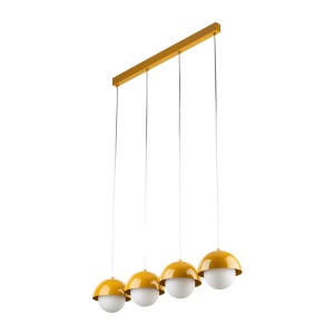 BONO OCHRA LAMPA WISZĄCA 4 LISTWA 10267 TK Lighting