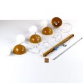 BONO OCHRA LAMPA WISZĄCA 4 LISTWA 10267 TK Lighting