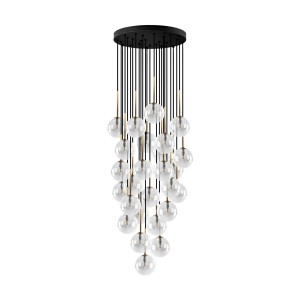 NILOS BLACK GOLD LAMPA WISZĄCA 26 10099 TK Lighting