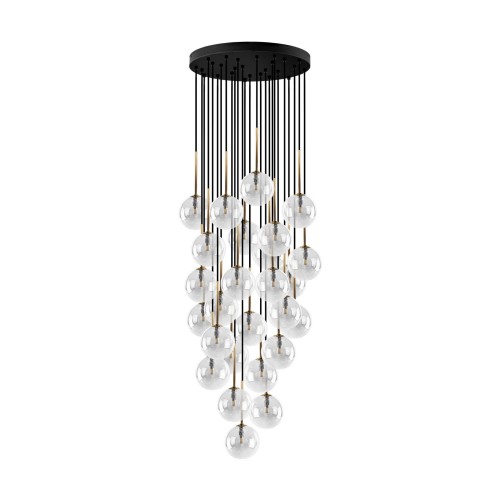 NILOS BLACK GOLD LAMPA WISZĄCA 26 10099 TK Lighting