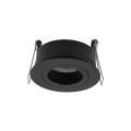 Lampa sufitowa AURA czarna na gwint GU10 z szklanym kloszem 10571 TK Lighting