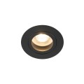 Lampa sufitowa AURA czarna na gwint GU10 z szklanym kloszem 10571 TK Lighting