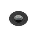 Lampa sufitowa AURA czarna na gwint GU10 z szklanym kloszem 10571 TK Lighting