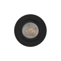 Lampa sufitowa AURA czarna na gwint GU10 z szklanym kloszem 10571 TK Lighting