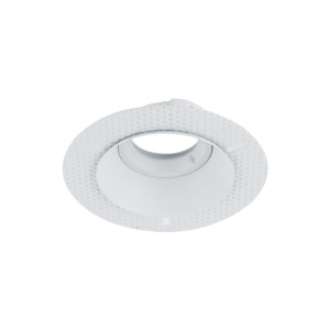 Lampa sufitowa FIRA biała na gwint GU10 z szklanym kloszem 10574 TK Lighting