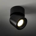 Lampa sufitowa TWIST czarna na gwint GU10 z szklanym kloszem 10575 TK Lighting