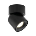 Lampa sufitowa TWIST czarna na gwint GU10 z szklanym kloszem 10575 TK Lighting