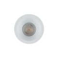 Oczko sufitowe OPTI białe na gwint GU10 z szklanym kloszem 10578 TK Lighting