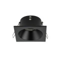 Oczko wpuszczane PRISMA czarna na gwint GU10 z szklanym kloszem 10581 TK Lighting