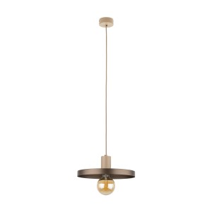 Lampa wisząca SILA sabia na gwint E27 z kloszem 10757 TK Lighting