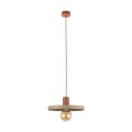 Lampa wisząca SILA ceglasta na gwint E27 z kloszem 10954 TK Lighting