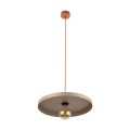 Lampa wisząca SILA ceglasta na gwint E27 z kloszem 10955 TK Lighting