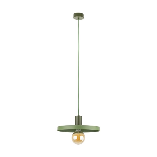 Lampa wisząca SILA zielona na gwint E27 z kloszem 10761 TK Lighting