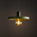 Lampa wisząca SILA zielona na gwint E27 z kloszem 10761 TK Lighting
