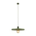Lampa wisząca SILA zielona na gwint E27 z kloszem 10762 TK Lighting