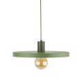 Lampa wisząca SILA zielona na gwint E27 z kloszem 10762 TK Lighting