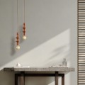 Lampa wisząca TOWER ceglasta na gwint E27 styl Glamour 10869 TK Lighting