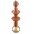 Lampa wisząca TOWER ceglasta na gwint E27 styl Glamour 10869 TK Lighting