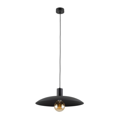 Lampa wisząca ASTRA czarny na gwint E27 z kloszem 10712 TK Lighting