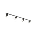 Lampa sufitowa NEX czarna na gwint GU10 z kloszem 10801 TK Lighting