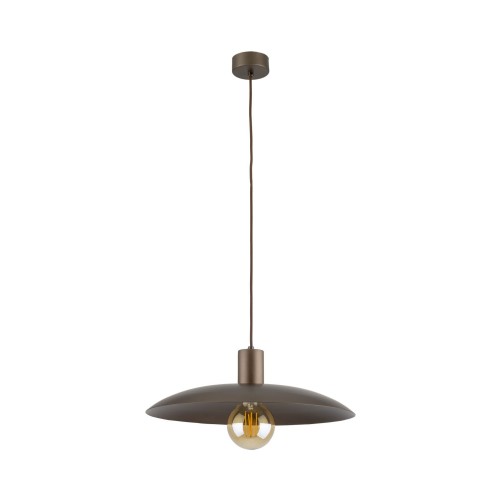 Lampa wisząca ASTRA brązowa na gwint E27 z kloszem 10964 TK Lighting