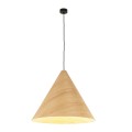Lampa wisząca SOLIS czarna na gwint E27 z kloszem 10597 TK Lighting