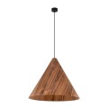 Lampa wisząca SOLIS czarna na gwint E27 z kloszem 10598 TK Lighting