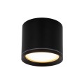 Lampa sufitowa VIVO czarna na gwint GX53 z kloszem 10594 TK Lighting