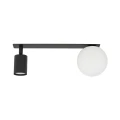 Lampa sufitowa VOX czarna na gwint G9/GU10 z kloszem 10927 TK Lighting