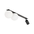 Lampa sufitowa VOX czarna na gwint G9/GU10 z kloszem 10928 TK Lighting