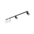 Lampa sufitowa VOX czarna na gwint G9/GU10 z kloszem 10929 TK Lighting
