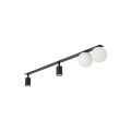 Lampa sufitowa VOX czarna na gwint G9/GU10 z kloszem 10929 TK Lighting