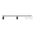 Lampa sufitowa VOX czarna na gwint G9/GU10 z kloszem 10929 TK Lighting