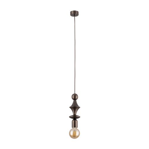 Lampa wisząca TOWER brązowy na gwint E27 styl Glamour 10703 TK Lighting