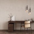 Lampa wisząca TOWER brązowy na gwint E27 styl Glamour 10703 TK Lighting