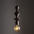 Lampa wisząca TOWER brązowy na gwint E27 styl Glamour 10703 TK Lighting