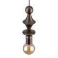 Lampa wisząca TOWER brązowy na gwint E27 styl Glamour 10703 TK Lighting