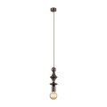 Lampa wisząca TOWER brązowy na gwint E27 styl Glamour 10703 TK Lighting