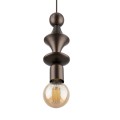 Lampa wisząca TOWER brązowy na gwint E27 styl Glamour 10703 TK Lighting